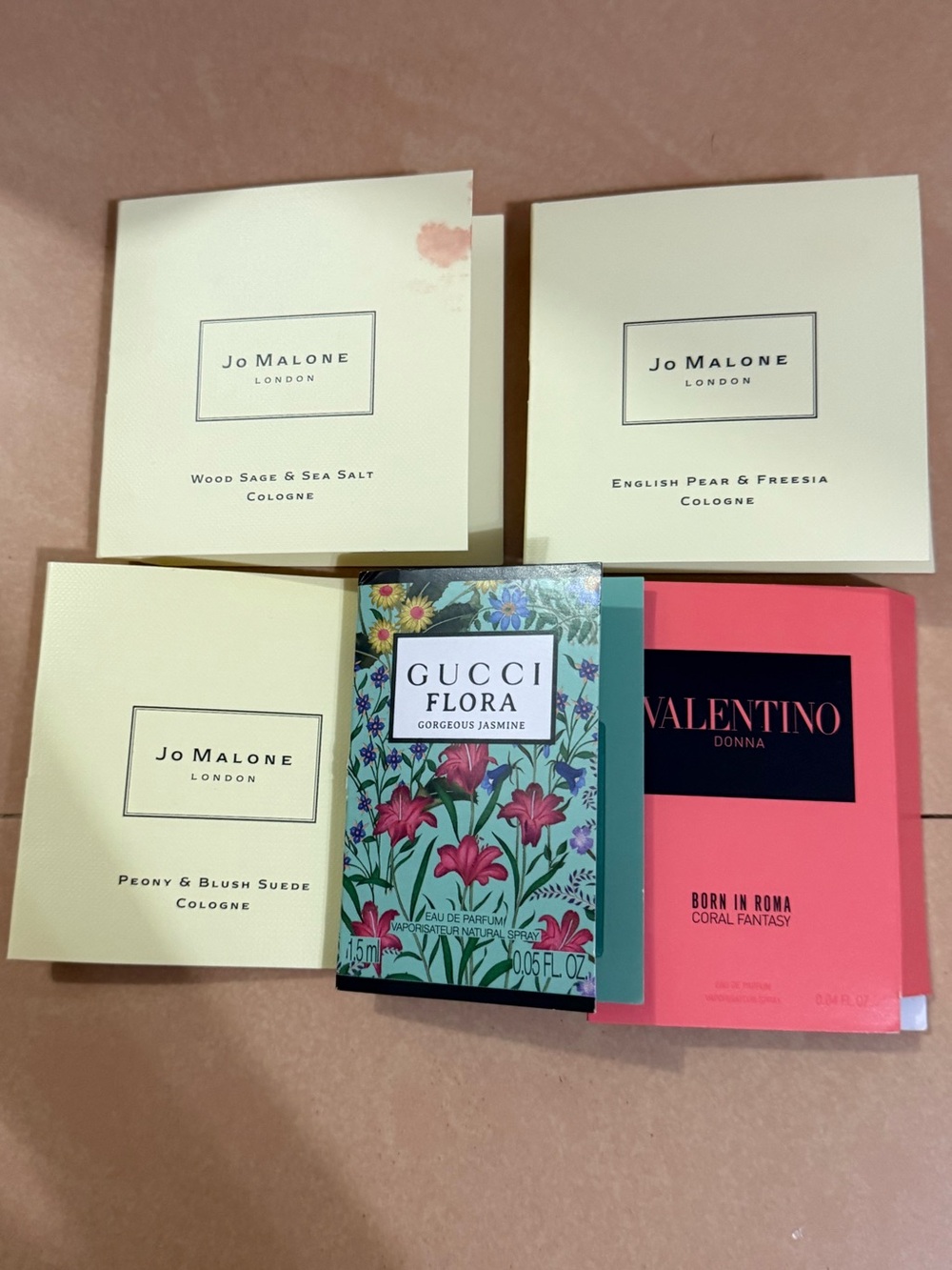 Jo Malone, GUCCI FLORAL, VALENTINO DONNA